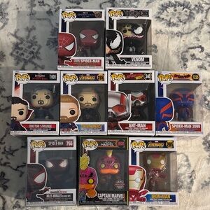 Funko Pop Marvel (Read Caption)